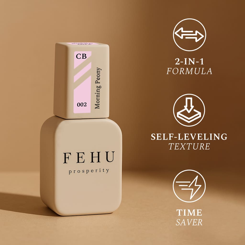 Color Base Gel Morning Peony #02, 12 ml.