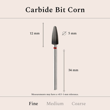 Carbide Bit Corn Fine, 5 mm