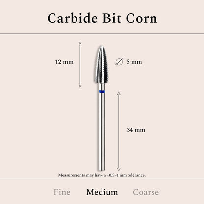 Carbide Bit Corn Medium, 5 mm