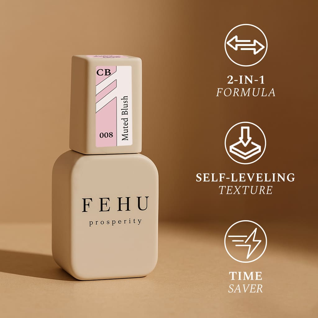 Color Base Gel #08 Muted Blush, 12 ml.