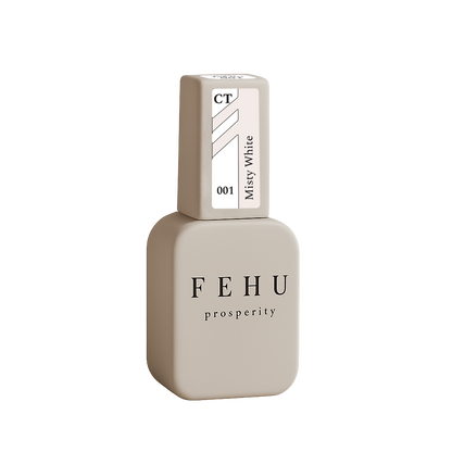Color Top Gel #001 Misty White, 12 ml.