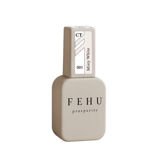 Color Top Gel #001 Misty White, 12 ml.