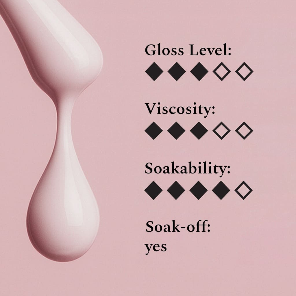 Color Top Gel #002 Pale Camellia, 12 ml.