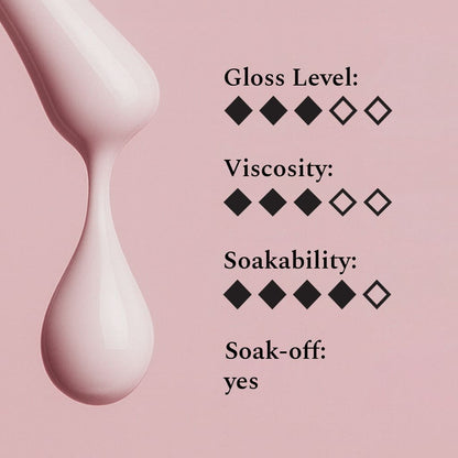 Color Top Gel #002 Pale Camellia, 12 ml.