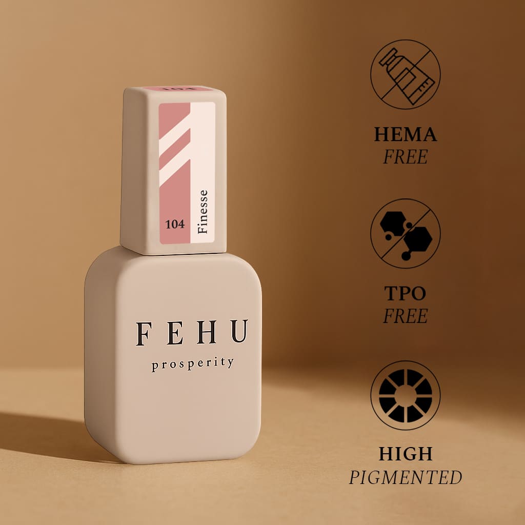 Gel Polish #104 Finesse, 12 ml.