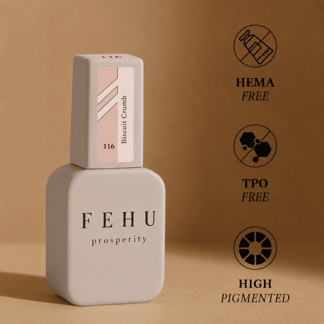Gel Polish #116 Biscuit Crumb, 12 ml.