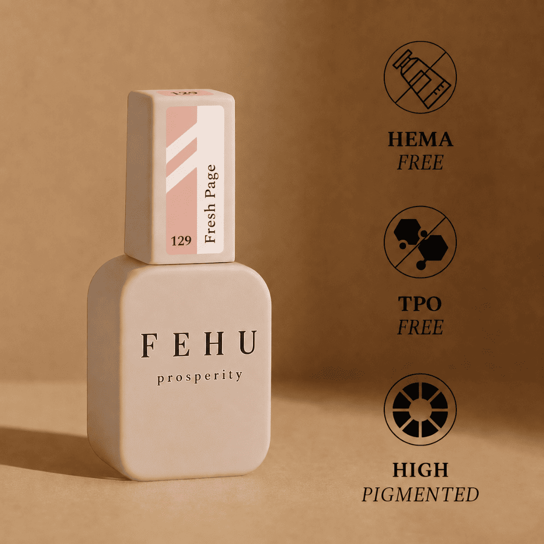 Gel Lack – Professionell #129 Fresh Page, 12 ml.