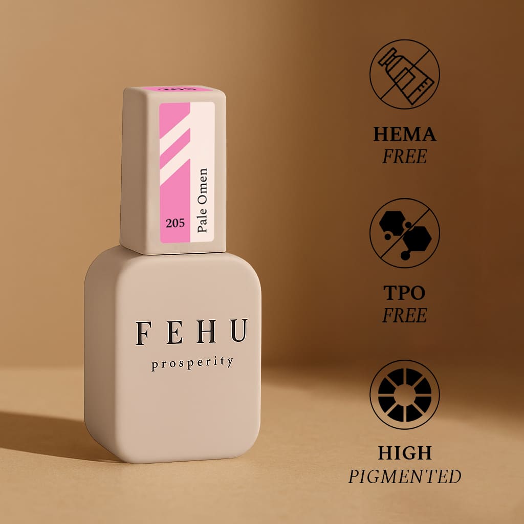 Gel Polish #205 Pale Omen, 12 ml.