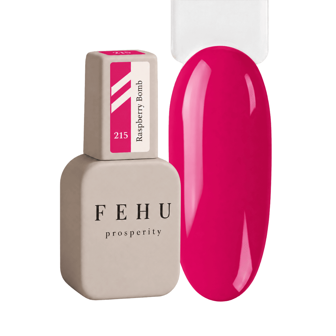 Gel Polish #215 Raspberry Bomb, 12 ml.