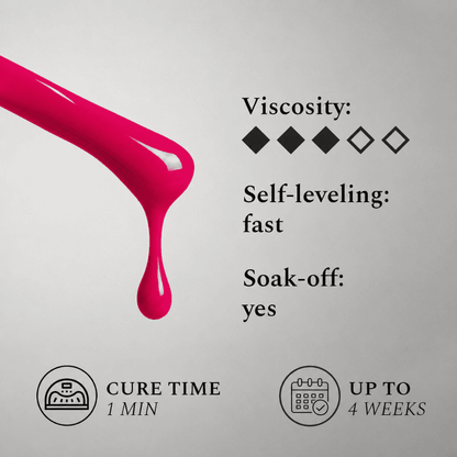 Gel Polish #215 Raspberry Bomb, 12 ml.