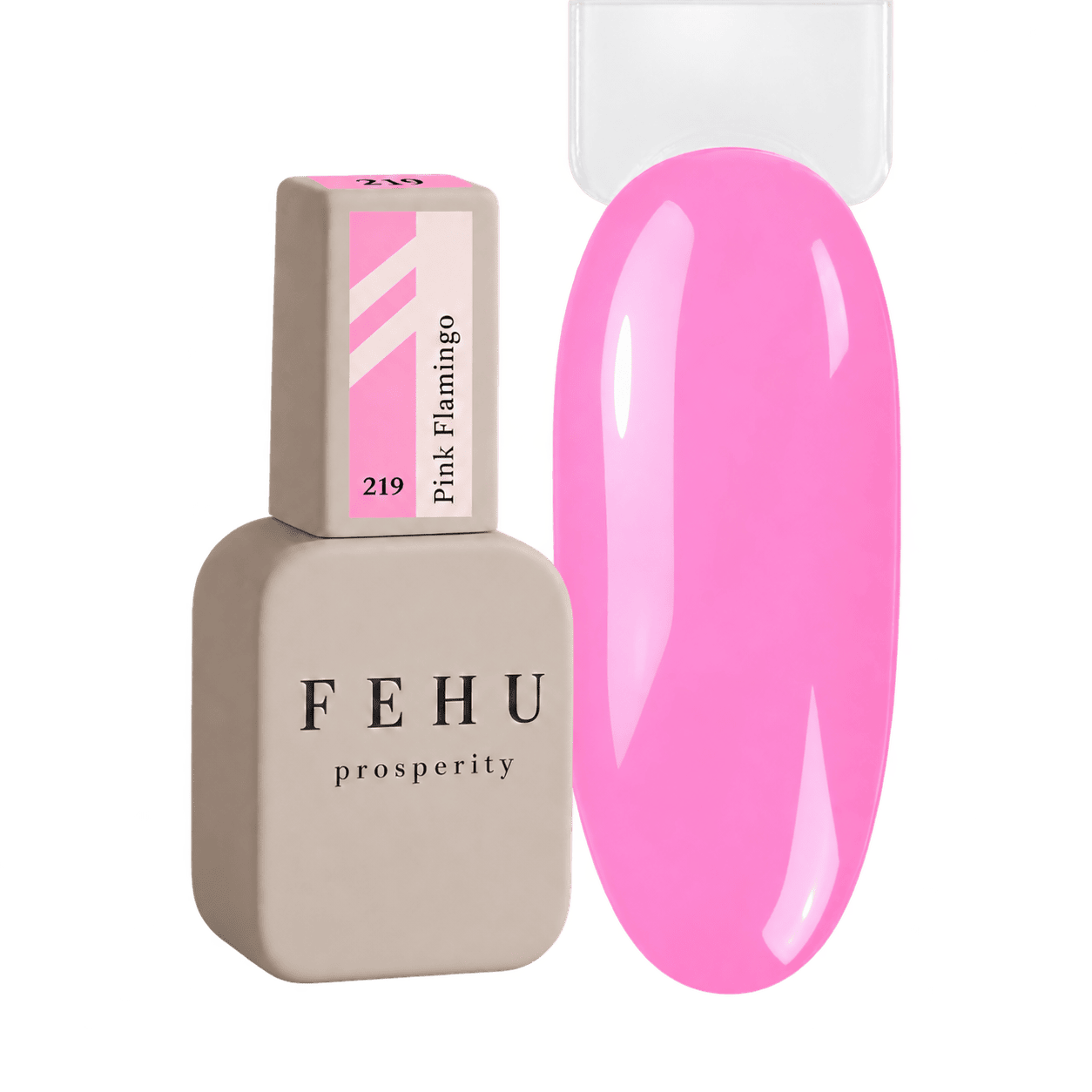 Gel Lack – Professionell #219 Pink Flamingo, 12 ml.