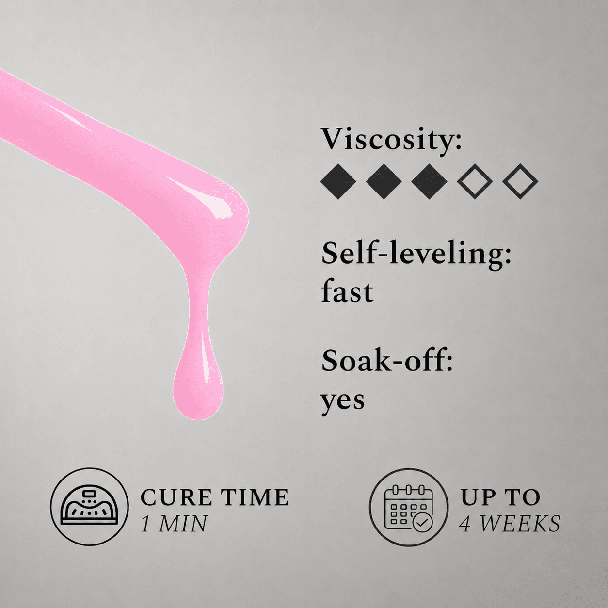 Gel Lack – Professionell #219 Pink Flamingo, 12 ml.