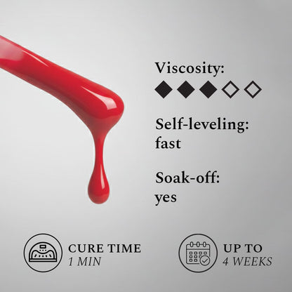 Gel Polish #301 Raw Attraction, 12 ml.