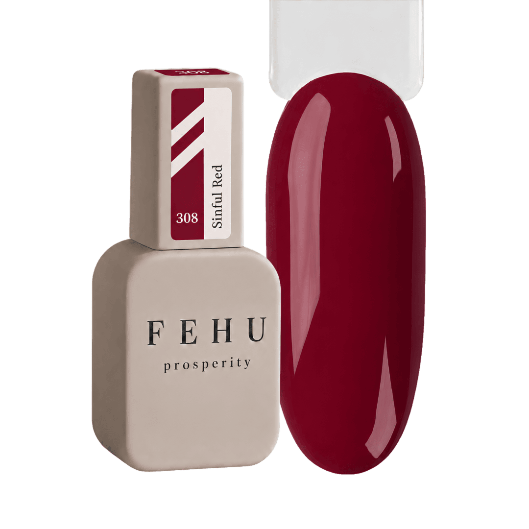 Gel Lack – Professionell #308 Sinful Red, 12 ml.