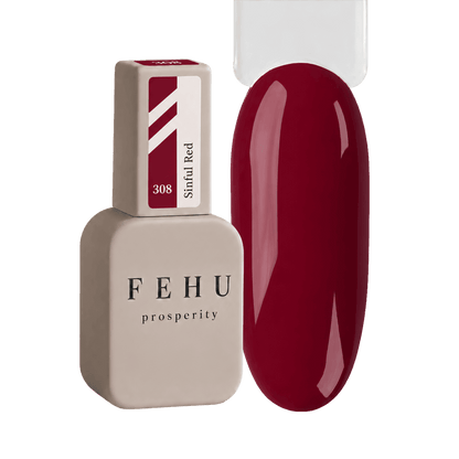 Gel Lack – Professionell #308 Sinful Red, 12 ml.