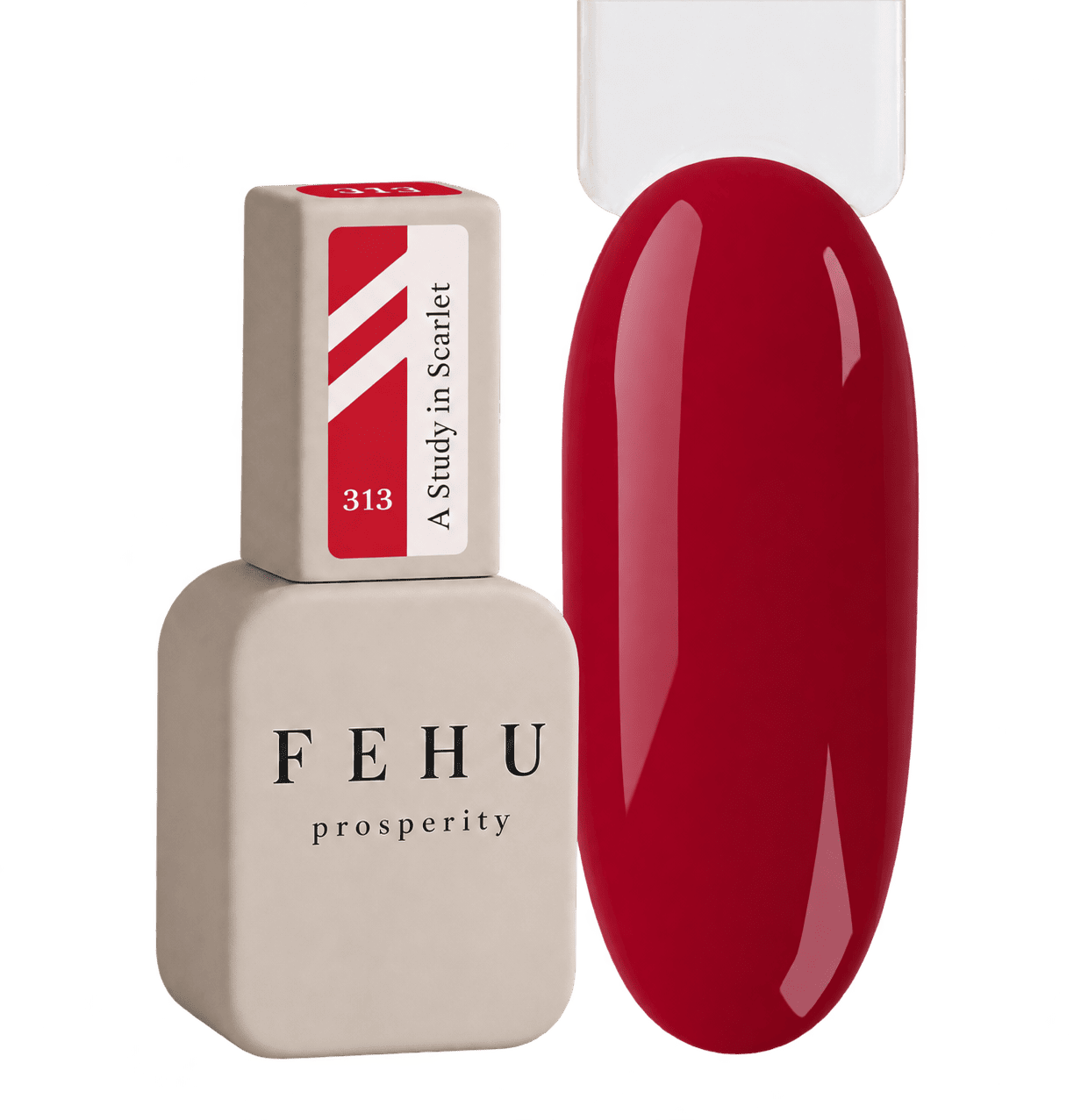 Gel Polish #313 A Study in Scarlet, 12 ml.