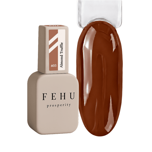 Gel Polish #403 Almond Truffle, 12 ml.