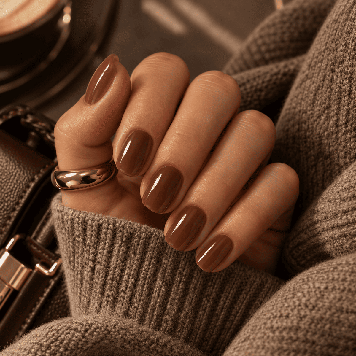Gel Polish #403 Almond Truffle, 12 ml.