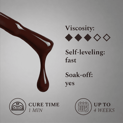 Gel Polish #405 Cocoa Bean, 12 ml.