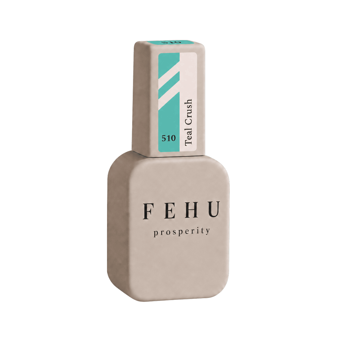 Gel Polish #510 Teal Crush, 12 ml.