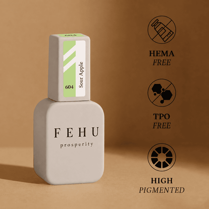Gel Polish #604 Sour Apple, 12 ml.