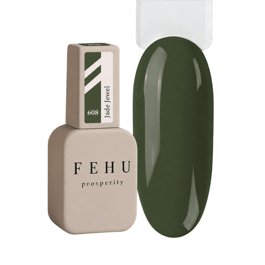 Gel Polish #608 Jade Jewel, 12 ml.
