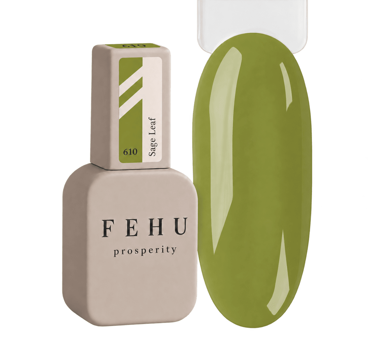 Gel Polish #610 Sage Leaf, 12 ml.