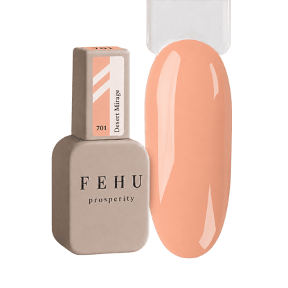 Gel Polish #710 Apricot Kiss, 12 ml.