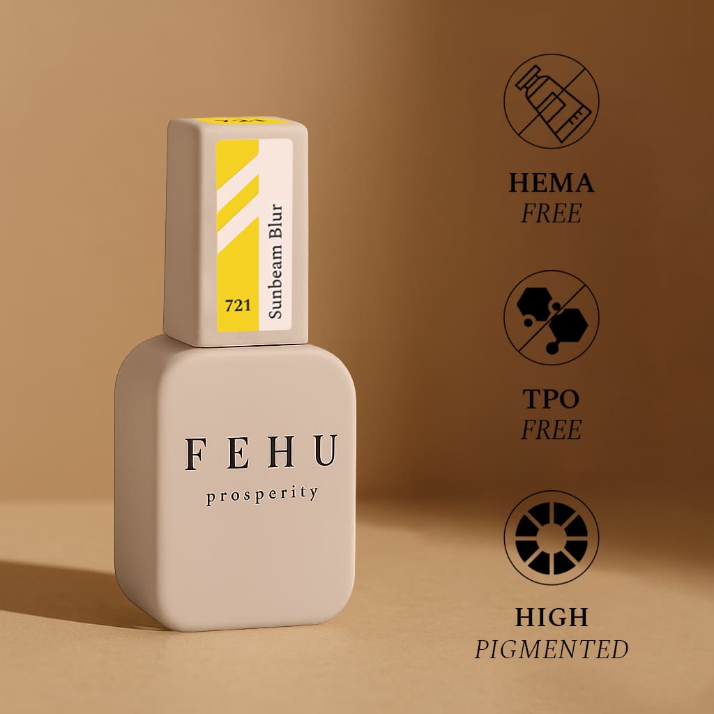 Gel Polish #721 Sunbeam Blur, 12 ml.