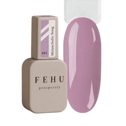 Gel Polish #801 Melancholic Song, 12 ml.