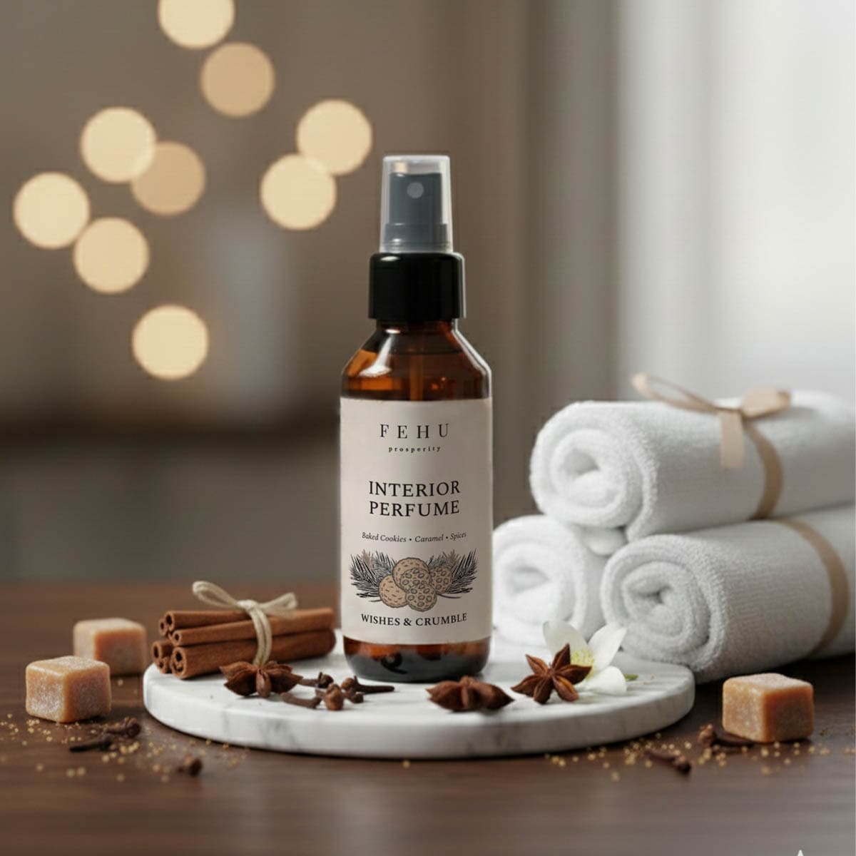 Interior Perfume Wishes & Crumble, 100 ml.