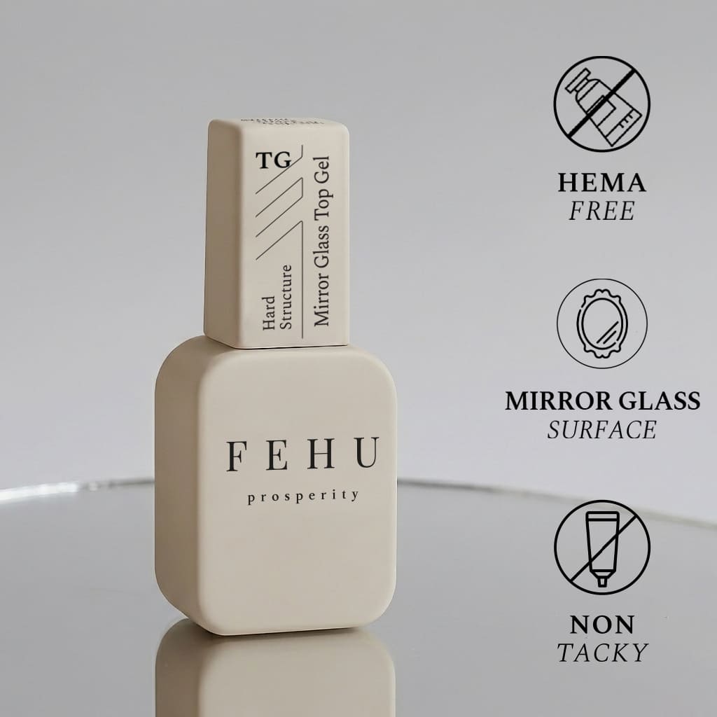 Mirror Glass Top Gel, 12 ml.