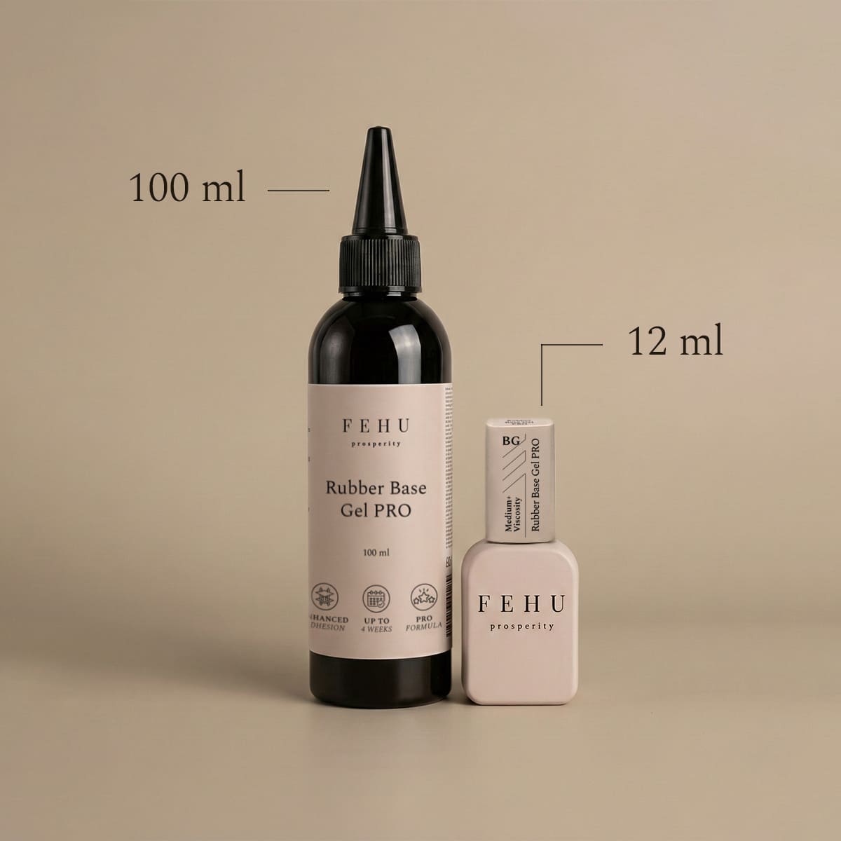 Rubber Base Gel PRO, 100 ml.