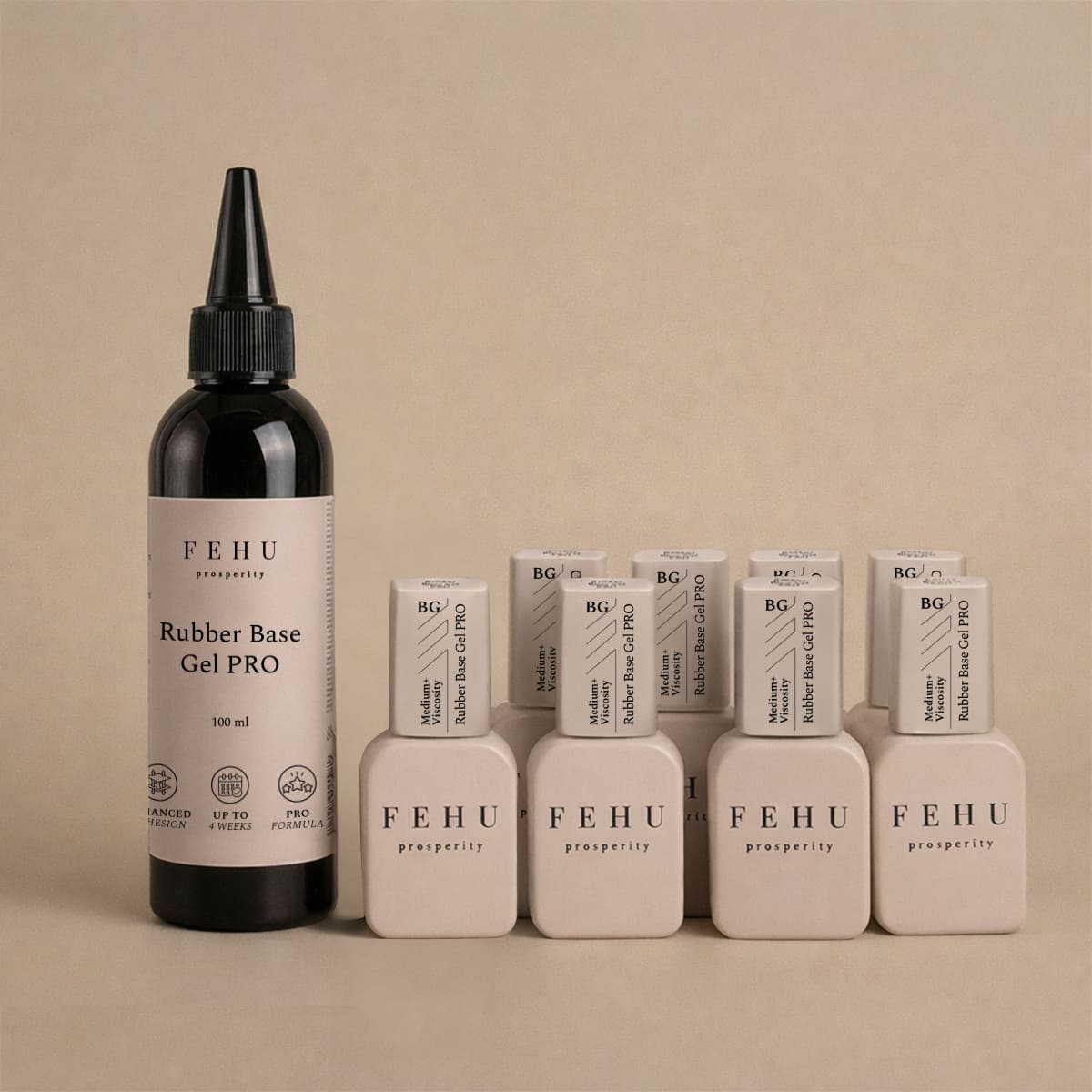 Rubber Base Gel PRO, 100 ml.