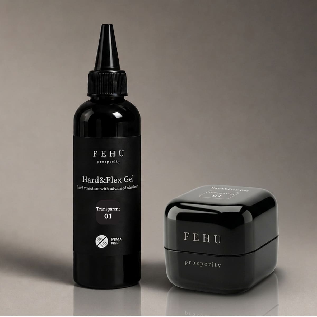 Hard & Flex Gel #01 Transparent, 100 g.