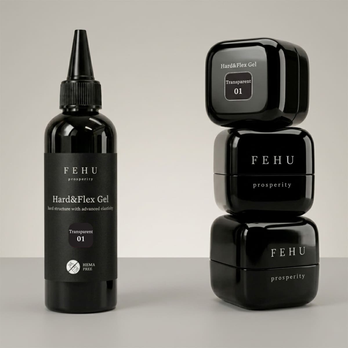 Hard & Flex Gel #01 Transparent, 100 g.