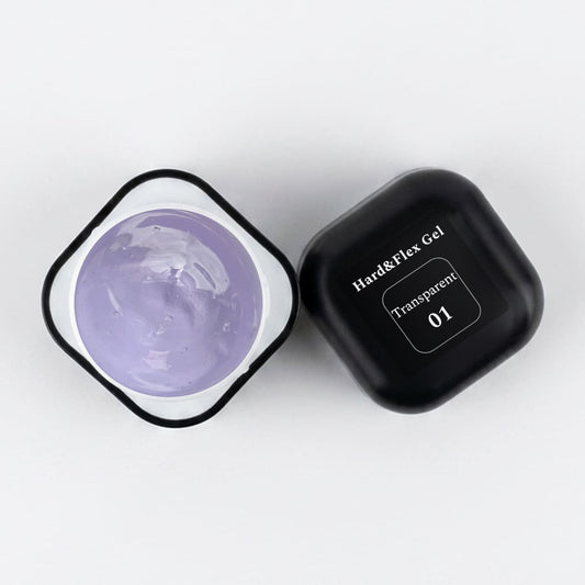 Hard & Flex Gel #01 Transparent, 30 g.