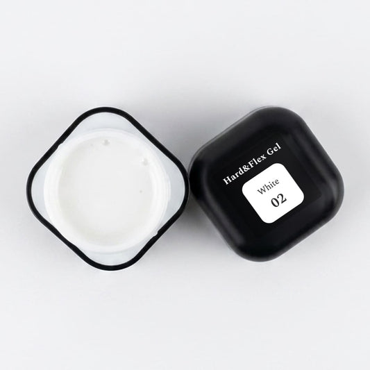 Hard & Flex Gel #02 White, 30 g.