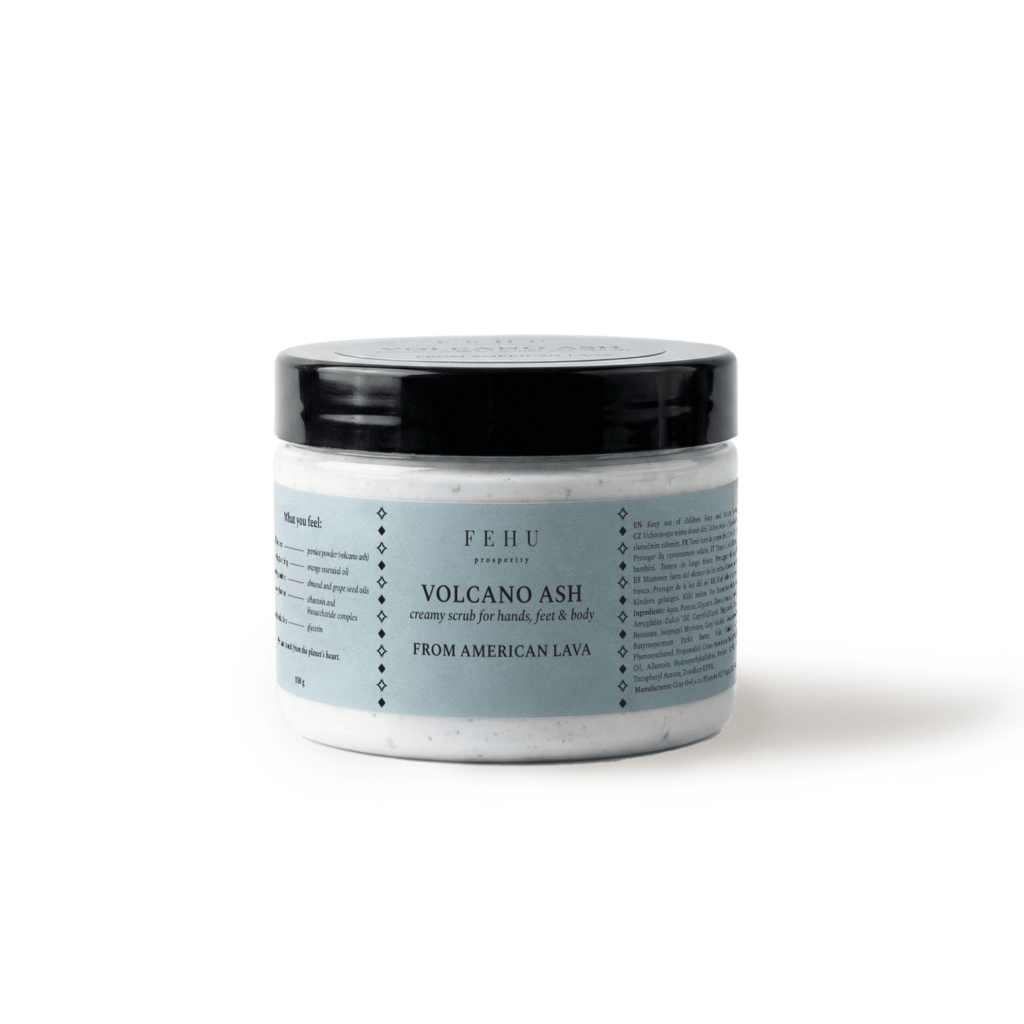 Body Scrub Volcano Ash, 150 g.